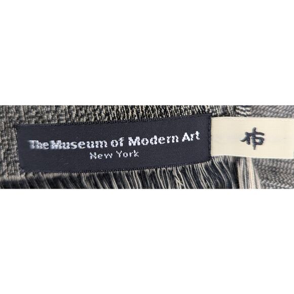The Museum of Modern Art Nuno Scarf 74" X 17" Reiko Sudo Artisan Scarf - Picture 5 of 9